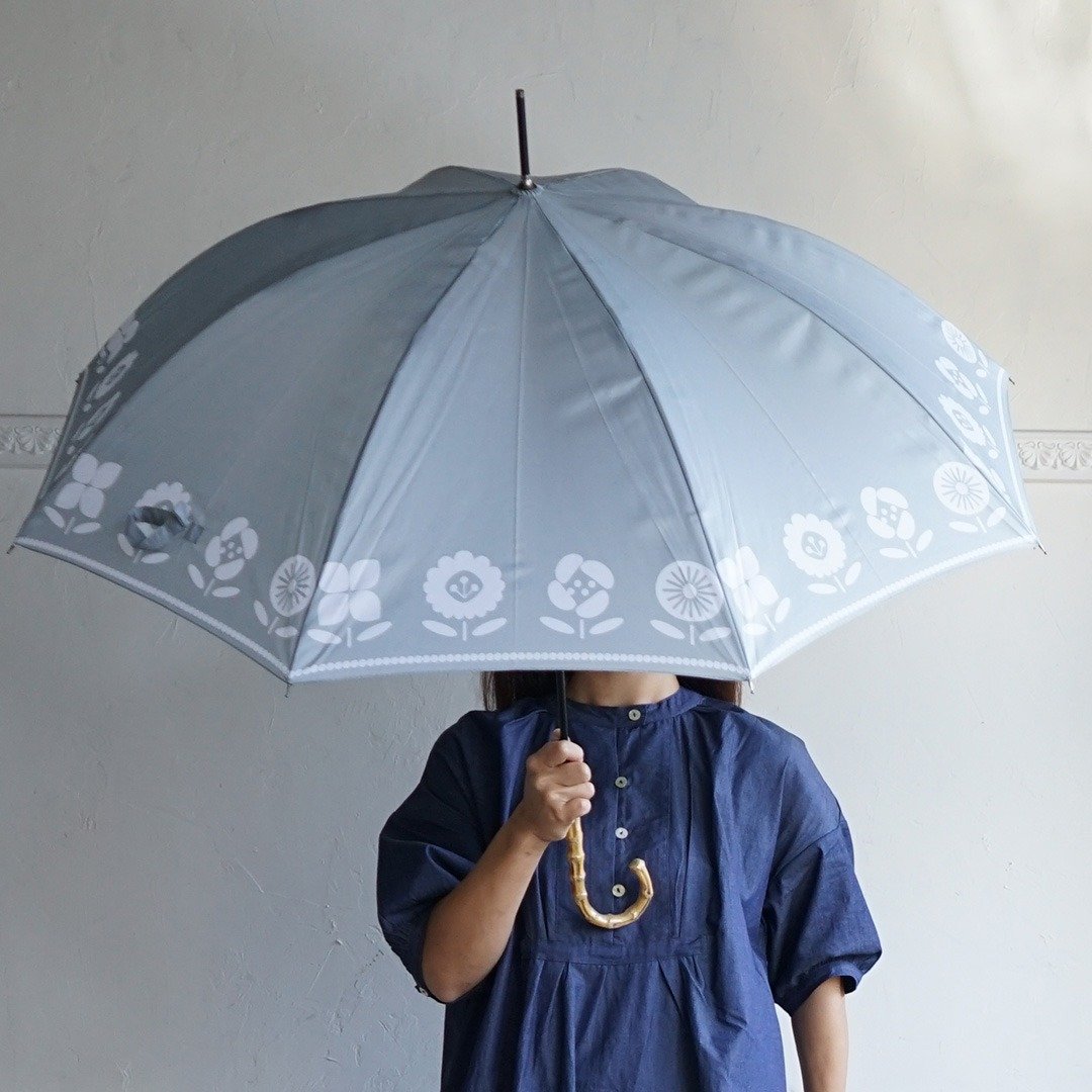 竹柄伞　晴天和雨天都可以使用　阳伞 - 雨伞/雨衣 - 防水材质 多色
