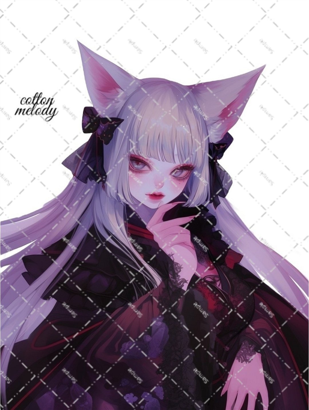 原创贴纸 no.6201 人物贴纸 原创贴纸 人物贴纸 女孩贴纸 原创人物贴纸 - 贴纸 - 纸 