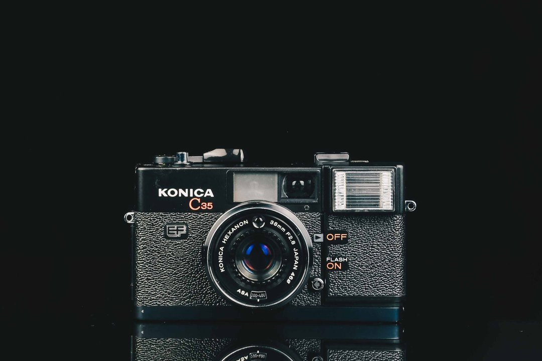 KONICA C35 EF #AD #135底片相机 for Liu TY - 相机 - 其他金属 黑色