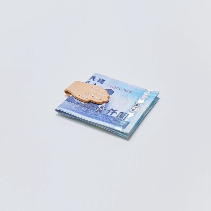 rinLIVING 生活 - Leather Money Clip 原色皮革钞票夹卡片夹 - 其他 - 真皮 