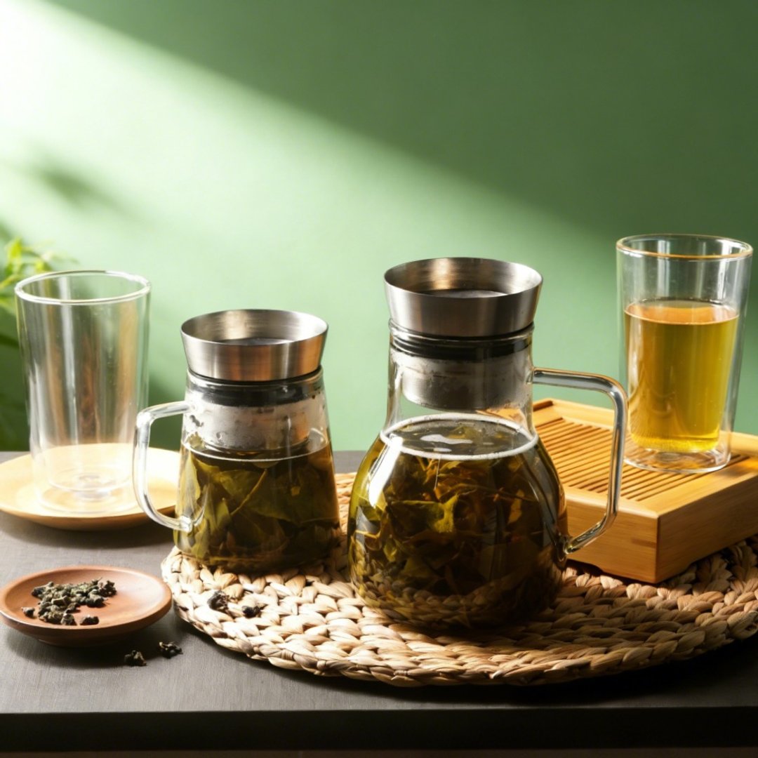 专利设计、荣获多项大奖肯定丨 Driver 大小甘丹茶壶豪华组 - 茶具/茶杯 - 不锈钢 银色