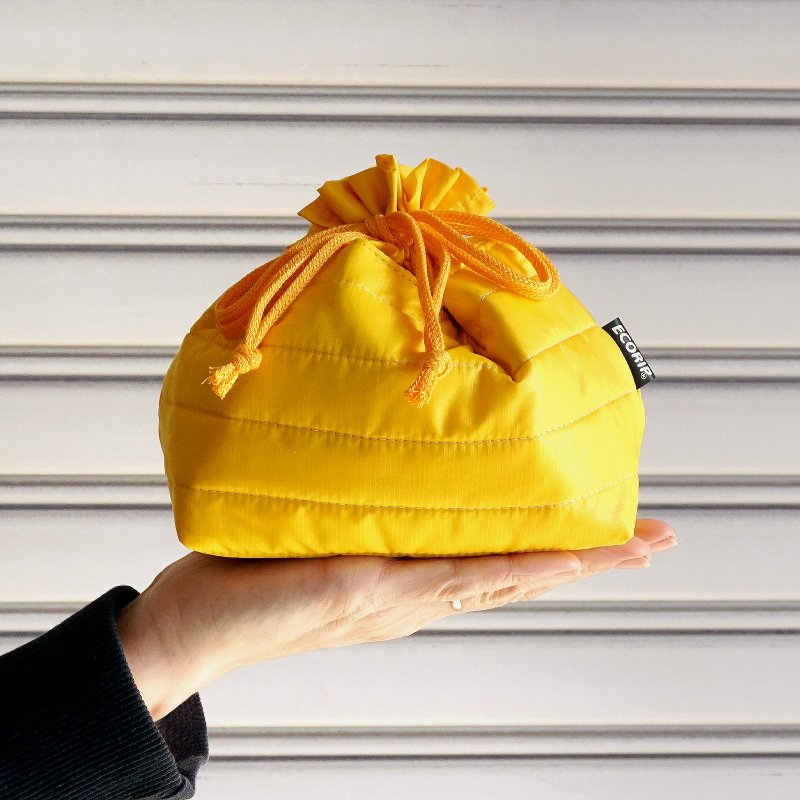 Ecorip DS Bag M  超轻量 环保 保冷 束口袋 保温 餐具袋 日本制 - 化妆包/杂物包 - 环保材料 多色