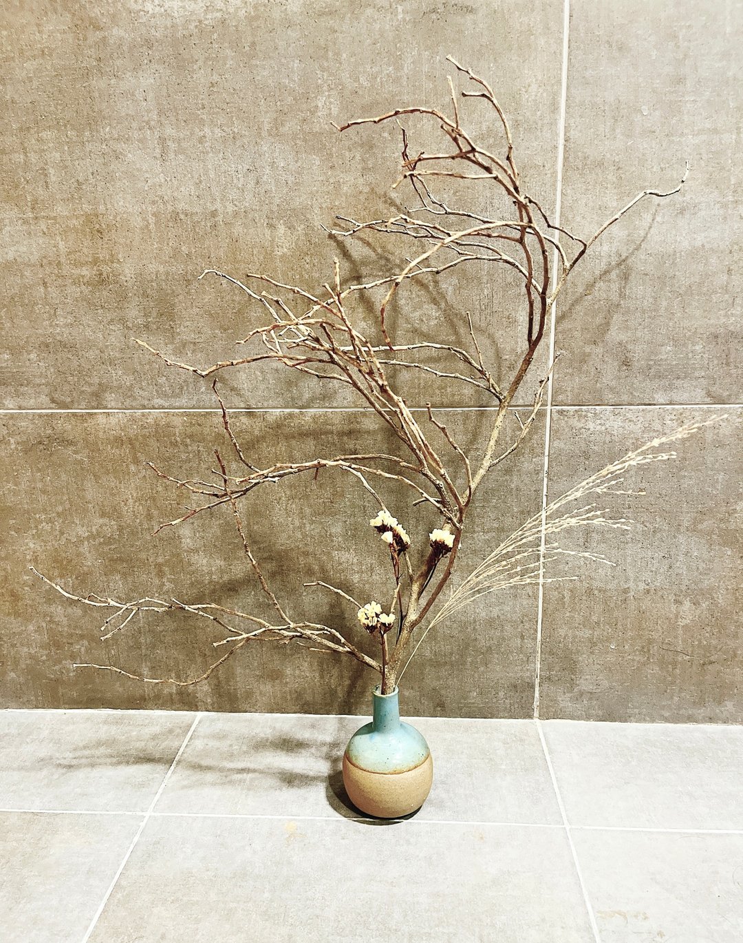 纯自然 日式 侘寂风wabi-sabi 赤贫风 简约 迷你 盆栽 - 植栽/盆栽 - 植物．花 灰色