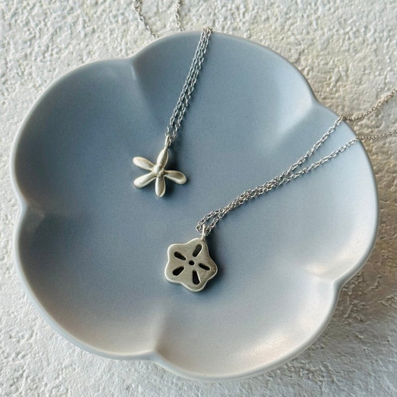 橙花花语项链   Happiness  致温暖优雅的妳 - 项链 - 纯银 银色