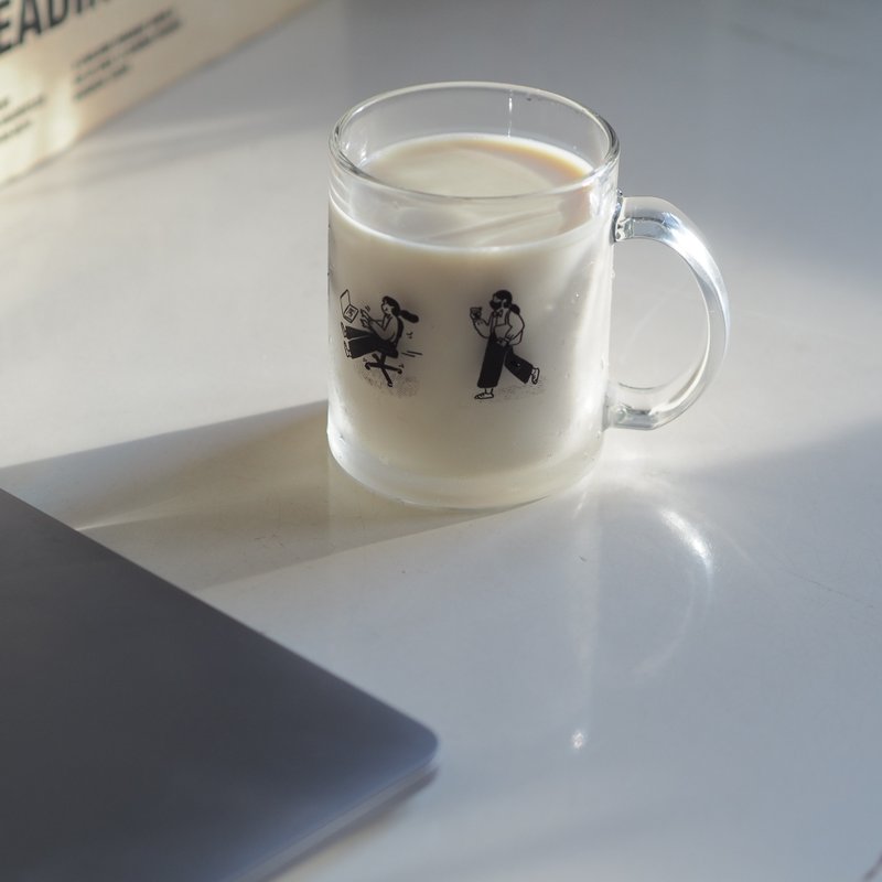 Cup / Mug / Glass | Working - 玻璃杯 - 玻璃 黑色