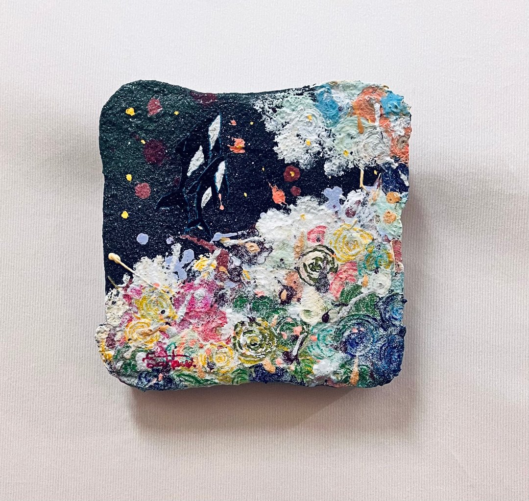 花开的地方。好运就会来・饼干岩系列 - 海报/装饰画/版画 - 压克力 