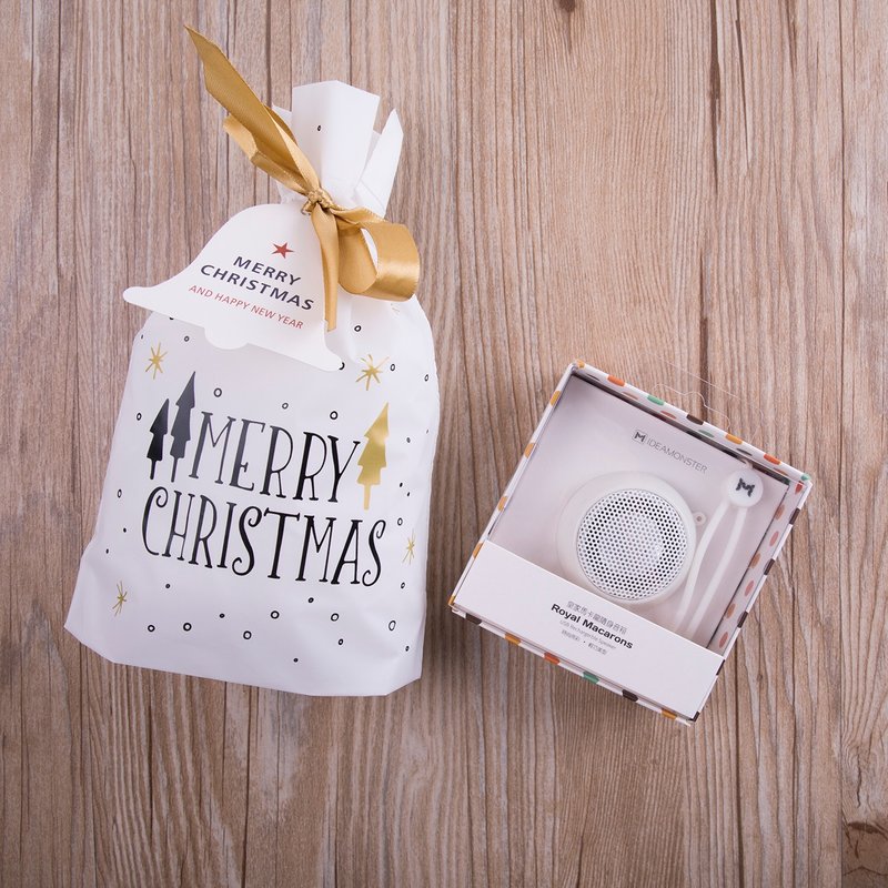 皇家马卡龙随身音箱-经典香草(白) - 扩音器/喇叭 - 塑料 白色