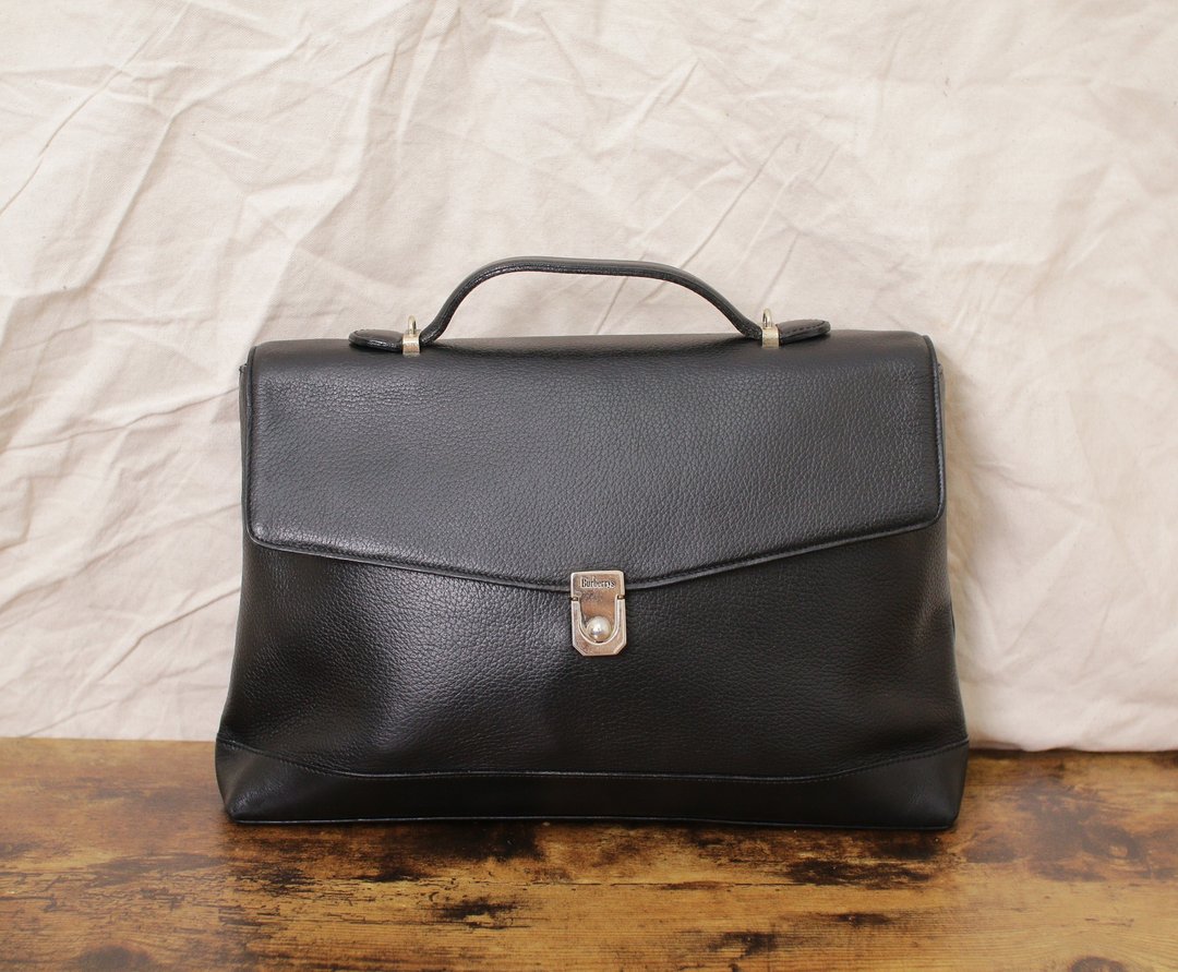 Back to Green:: 经典复古BURBERRYS by-12 vintage bag - 侧背包/斜挎包 - 真皮 