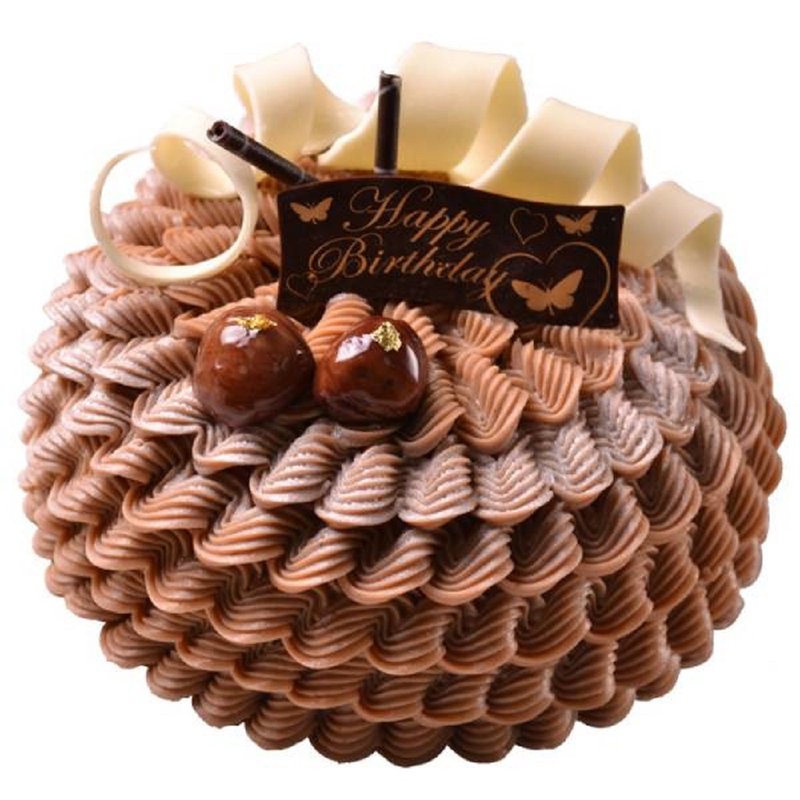 【唐缇】栗子蒙布朗蛋糕6寸(含运冷藏出货) - 蛋糕/甜点 - 新鲜食材 咖啡色