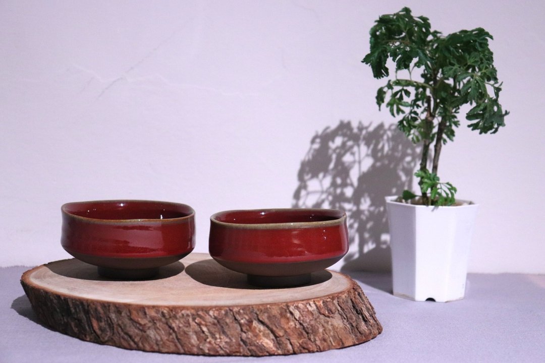 【钧窑/钧红】浀杯 / 对杯 台湾陶瓷茶杯  Ceramic - 茶具/茶杯 - 陶 