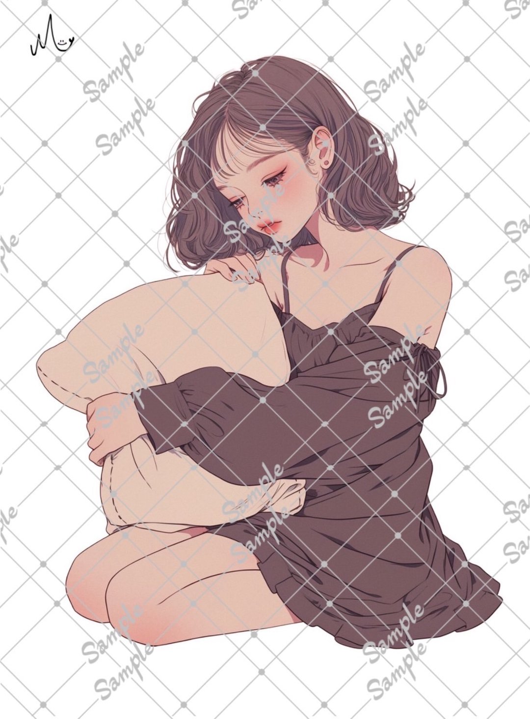 原创人物贴纸 10月新款 - 贴纸 - 纸 