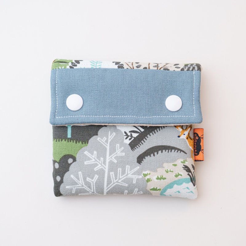 【SuGround。曙光】收纳袋-森 - 手提包/手提袋 - 棉．麻 灰色