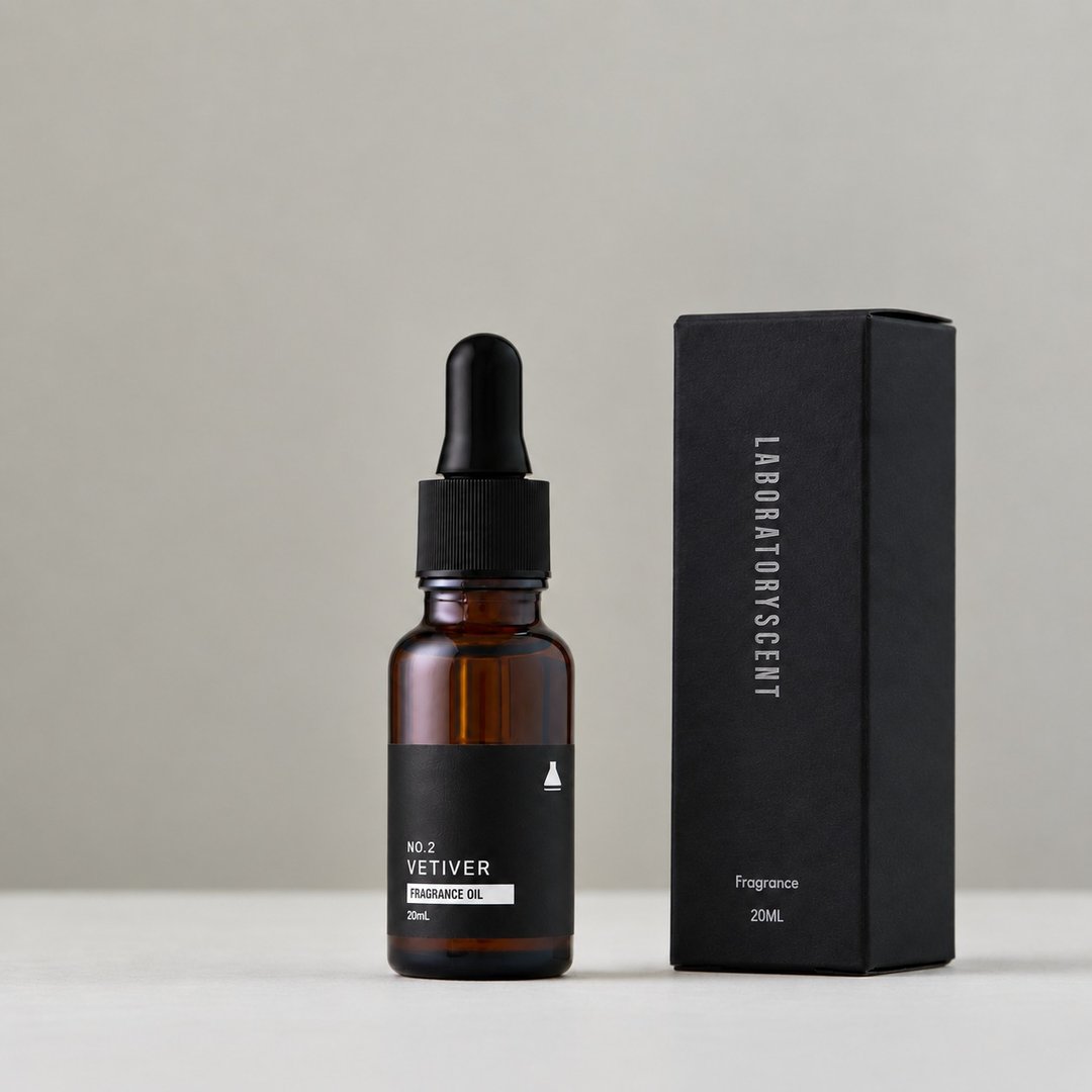 Laboratoryscent香氛精油-二号香根草 - 香薰/精油/线香 - 精油 咖啡色