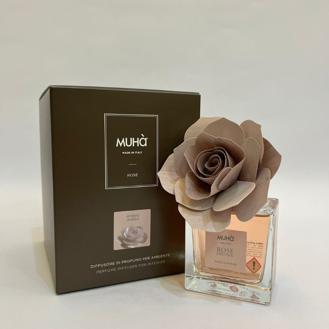 MUHà穆哈香氛 粉玫瑰-古董琥珀 100ml/200ml - 香薰/精油/线香 - 精油 粉红色