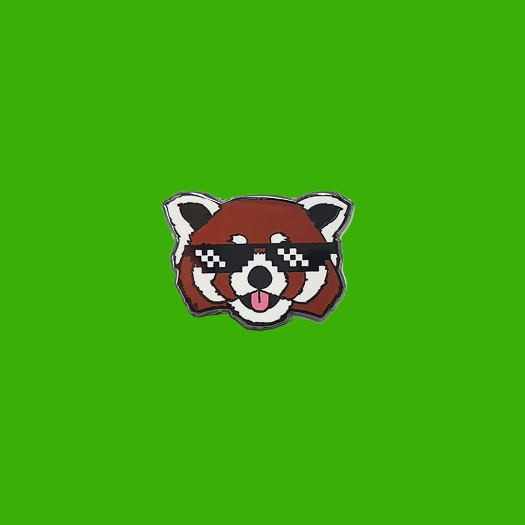 MR. PANDA 别针胸章 - 胸针 - 其他金属 咖啡色
