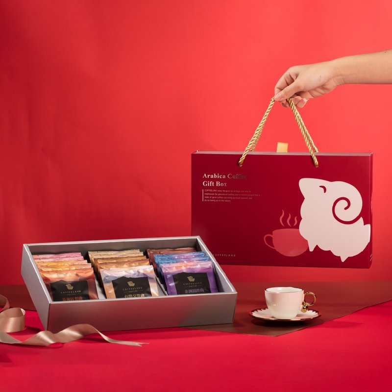 COFFEELAND | 经典礼盒-15入滤挂咖啡-综合热销款(九种风味) - 咖啡 - 新鲜食材 蓝色