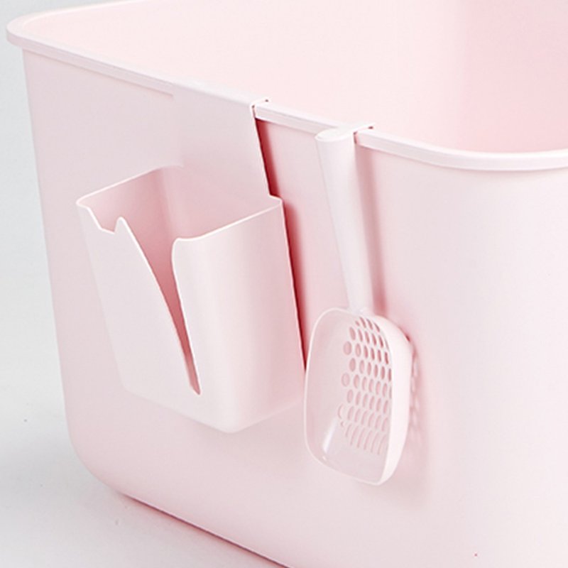 ROMA可挂式猫砂铲+好好挂盒 各一(两色可选) - 猫砂/猫砂垫 - 塑料 