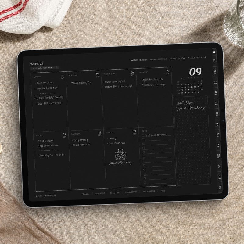 2023 数字策划师 | 每周 - 完整版 | Goodnotes / Ipad - 其他数码商品 - 其他材质 