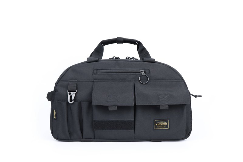 大容量多功能 Travel Boston Bag 波士顿包 旅行袋 行李包 手提包 - 手提包/手提袋 - 防水材质 黑色