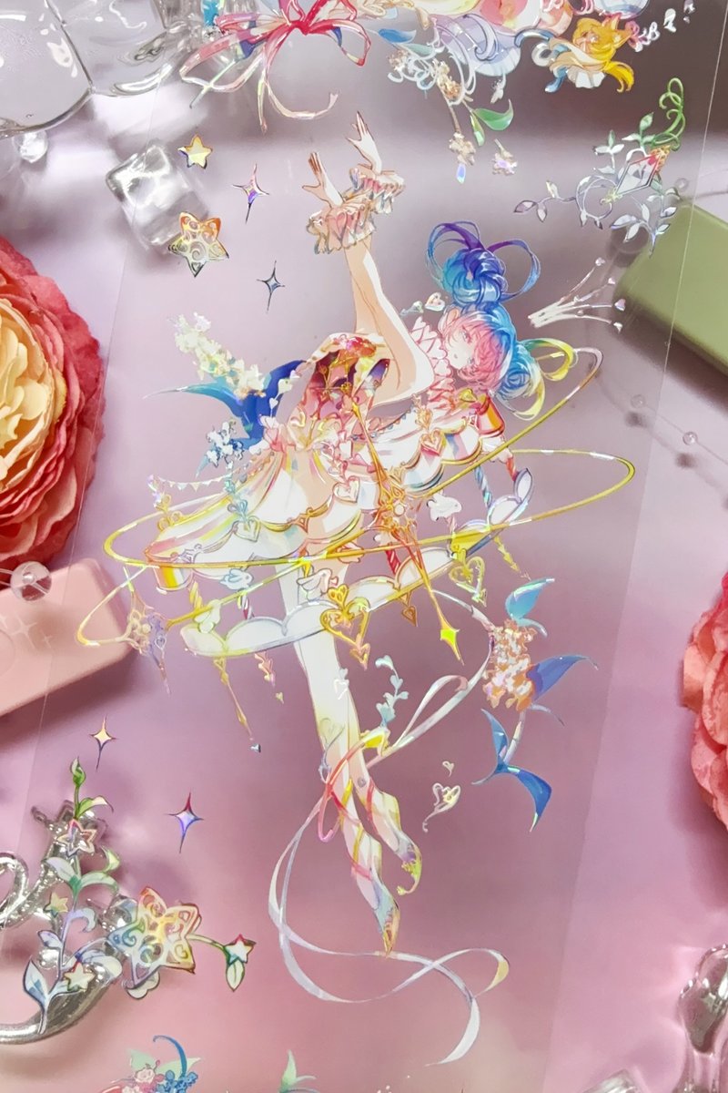 嘉年华 PET 紙膠帶 貝殼光 10米卷 - 纸胶带 - 其他材质 