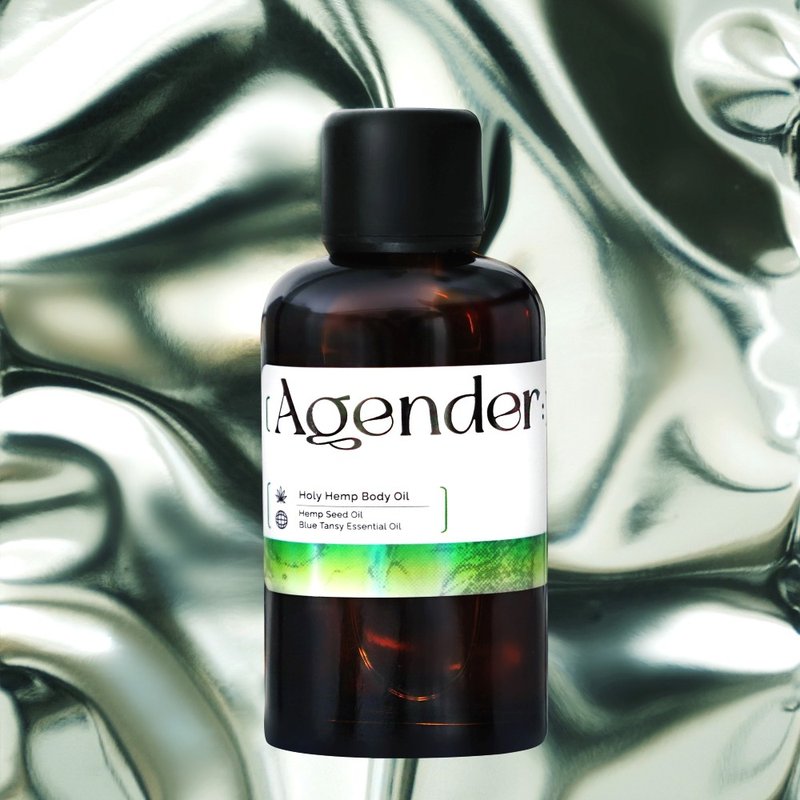 植萃系 Holy Hemp Body Oil 大麻唤醒身体按摩保养油 保湿不黏腻 - 精华液/安瓶 - 浓缩/萃取物 