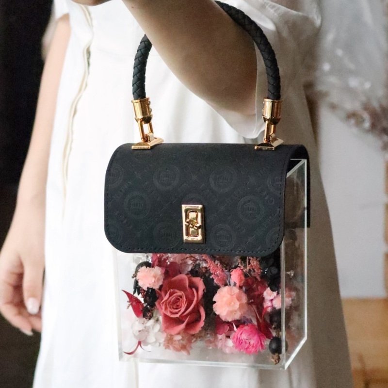 有形有状母亲节 | 限量贩售 高奢手提永生花礼 永生花 店面自取 - 干燥花/捧花 - 植物．花 