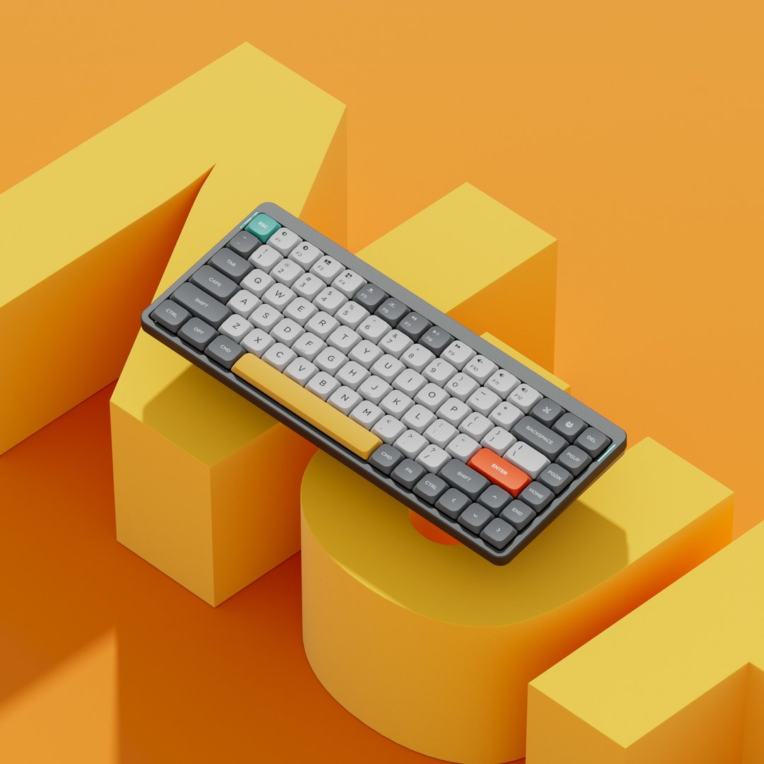 Air75红轴 无线蓝牙Mac | Win | iPad | Android机械键盘 - 电脑配件 - 铝合金 