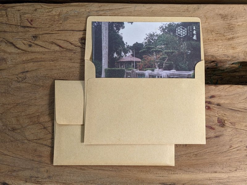 三秀园【时空胶囊 I】明信片组 6张一组 - 卡片/明信片 - 纸 卡其色