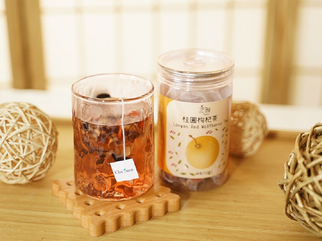 茶愿 - 桂圆枸杞茶 (12包装) 健脾益胃 补气养血 - 茶 - 其他材质 
