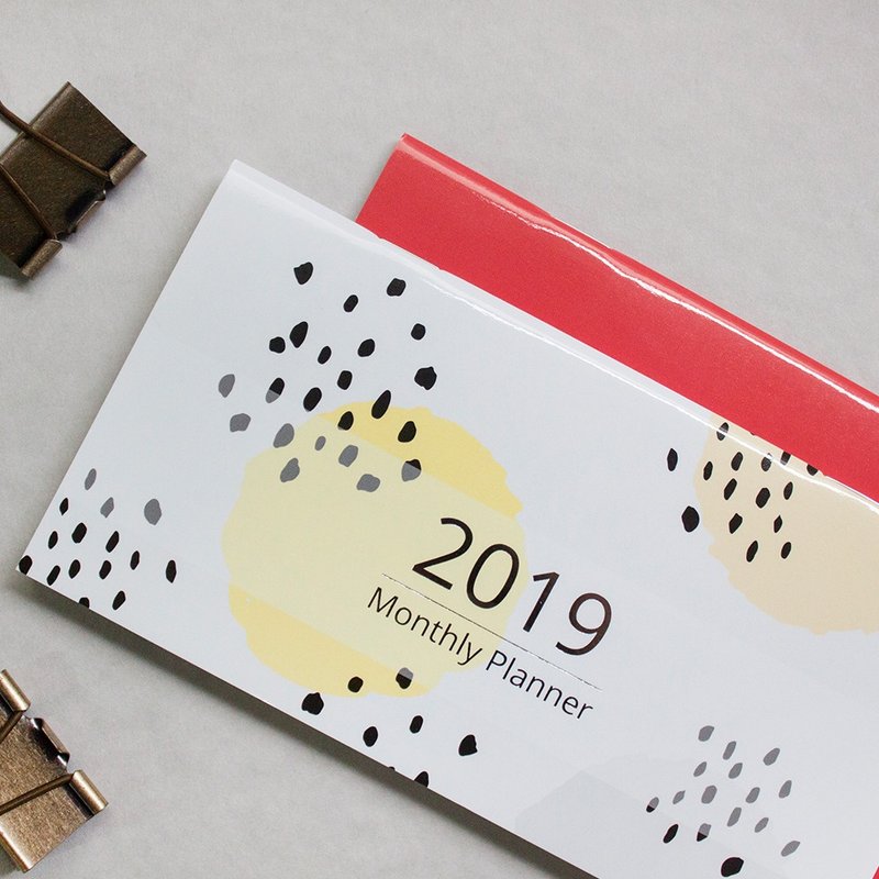 2019 - 48K简便日志 - 笔记本/手帐 - 纸 白色