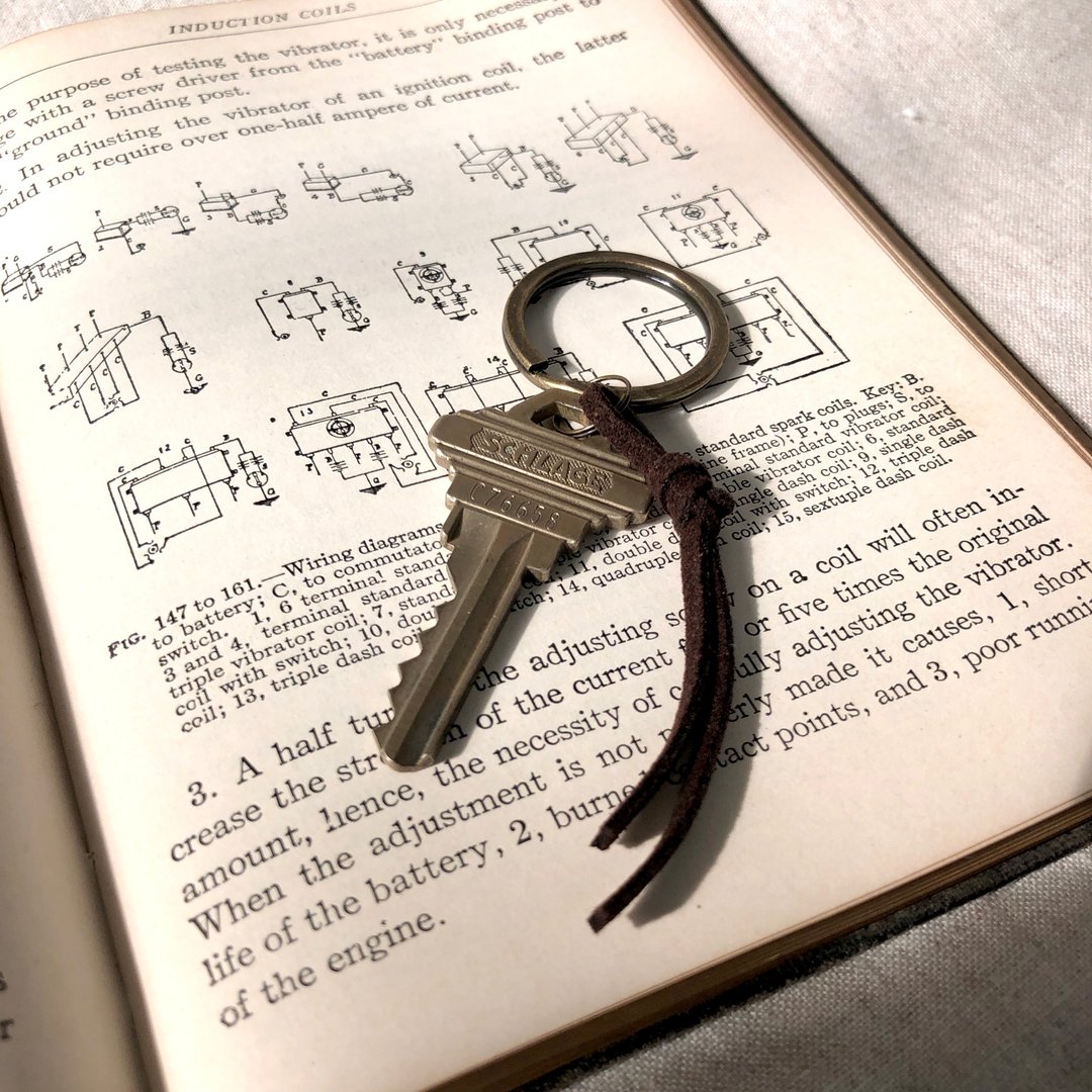 美国Schlage Vintage 老钥匙 重制钥匙圈 - 钥匙链/钥匙包 - 其他金属 