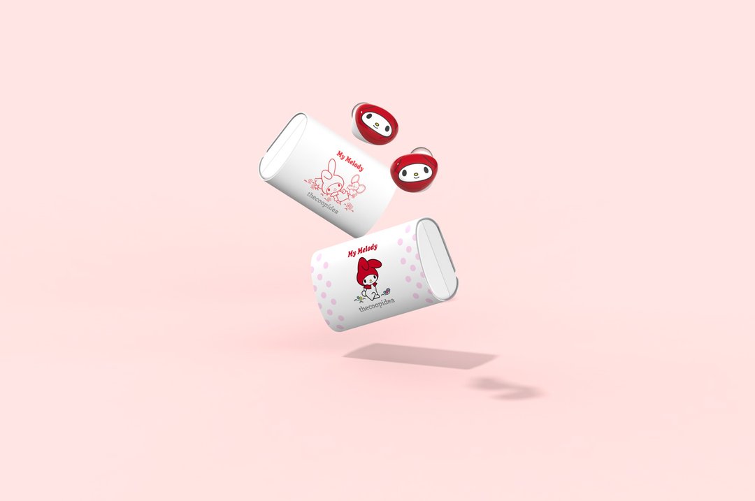 【週年慶Goody Bag】theccopidea x My Melody 無線耳機套裝 - 耳机收纳 - 其他材质 