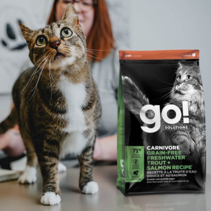 【猫主食】go! 淡水鳟鱼全猫 高肉量系列 无谷 猫饲料 - 猫罐头/鲜食 - 新鲜食材 