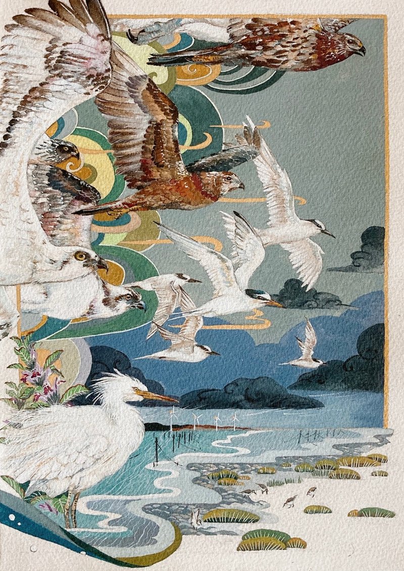 晶彩拼图礼盒——凛灰色涌动、高美之风 - 其他 - 压克力 