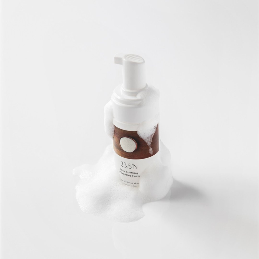 米粹舒缓洗颜慕丝 120mL│敏感肌。舒敏。脸部清洁 - 脸部清洁/卸妆用品 - 其他材质 橘色