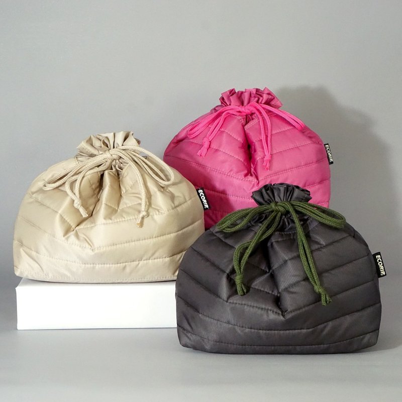 Ecorip DS Bag L 超轻量 保冷袋 环保 手机包 手机袋 餐具袋 日本 - 化妆包/杂物包 - 环保材料 多色