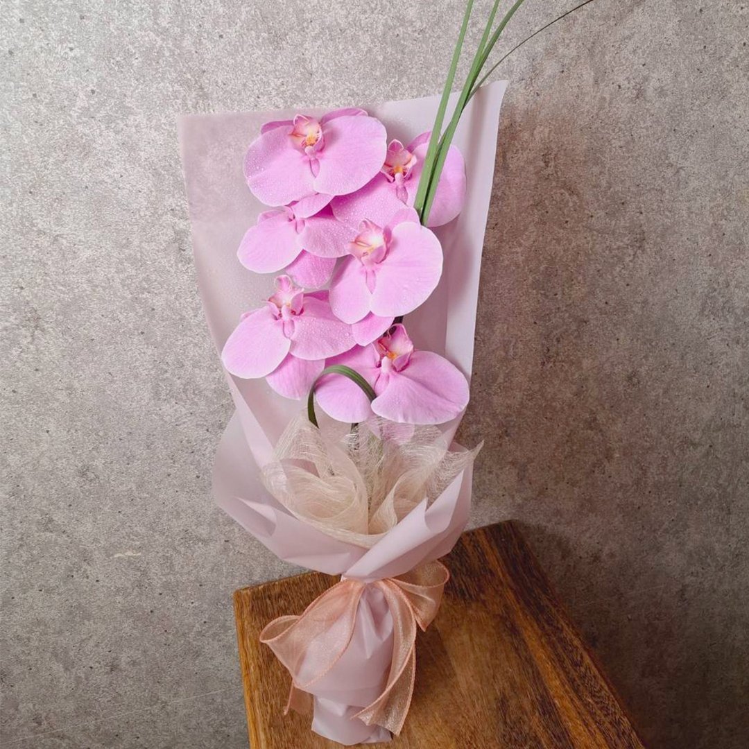 兰心盈香鲜花花束 | 毕业 生日 送礼首选 | 台北可自取 - 干燥花/捧花 - 植物．花 橘色