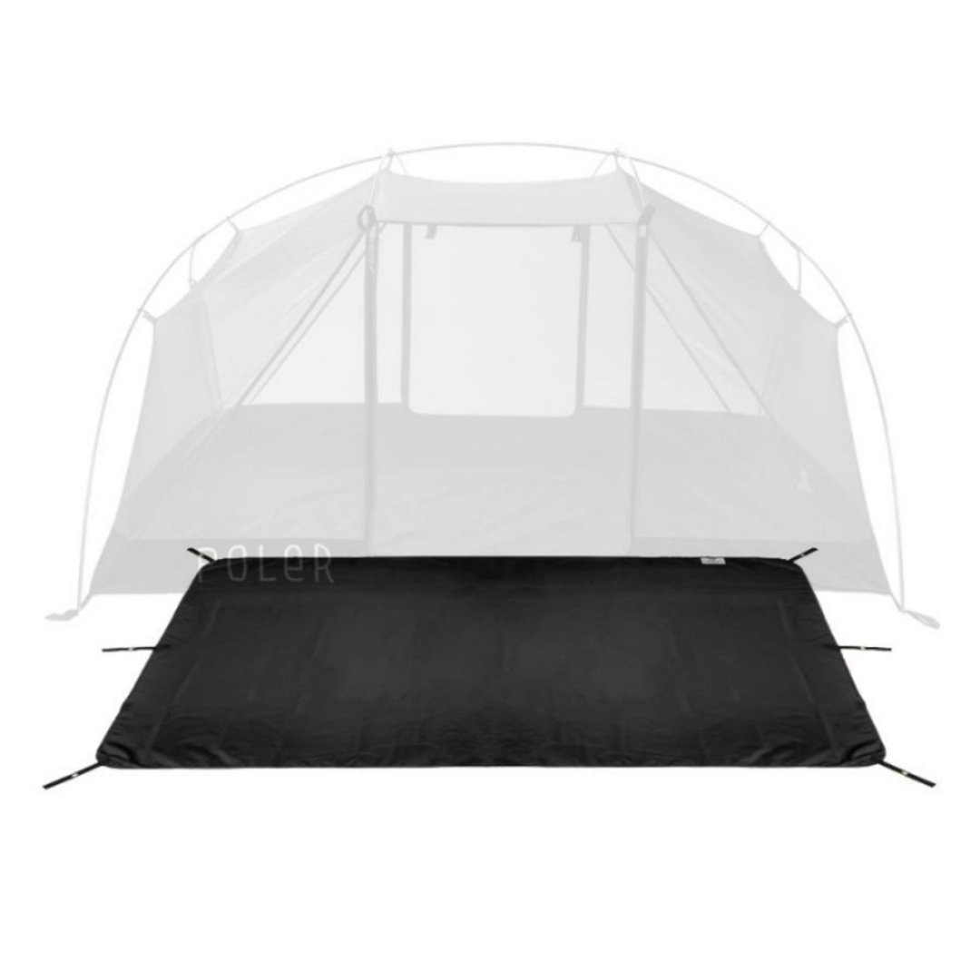 POLER 2 MAN MAGICAL TENT FOOTPRINT 双人帐专用防潮地垫 - 露营用品 - 聚酯纤维 黑色