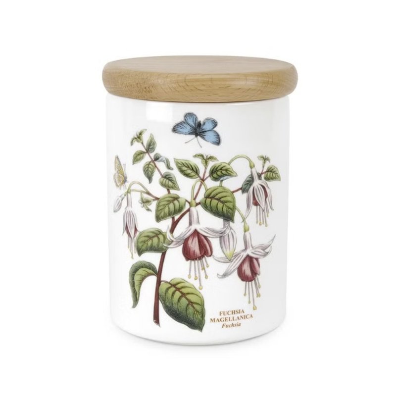 Botanic Garden经典植物园系列-5.5寸 密封罐(倒挂金钟) - 厨房用具 - 陶 红色