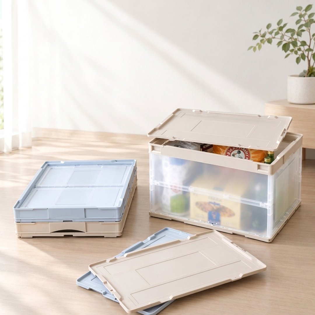 日本 RISU 可折叠式收纳箱 50L - 收纳用品 - 塑料 