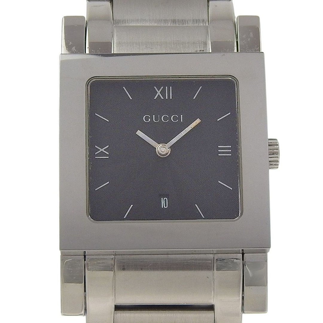 【日本直送】Gucci G-Metro 腕表 7900M.1 不锈钢 石英 指针式显示 黑色表盘 女士【二手】 - 女表 - 不锈钢 黑色