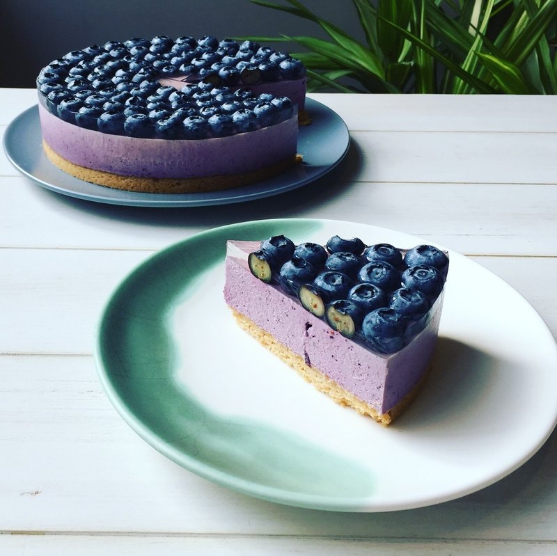 蓝莓生奶酪6寸 - 蛋糕/甜点 - 新鲜食材 蓝色