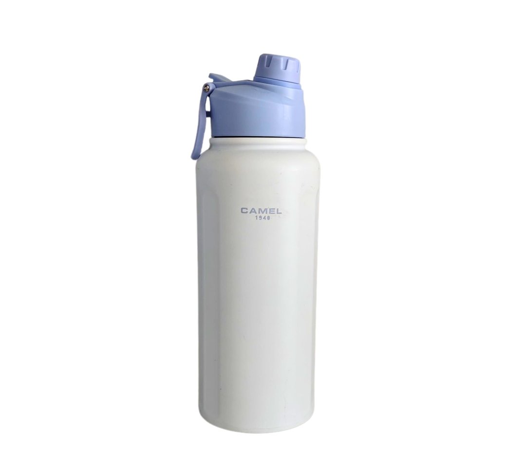 骆驼牌 Polar100 一公升陶层不锈钢真空保温瓶 - 灰白 GW - 保温瓶/保温杯 - 其他材质 白色