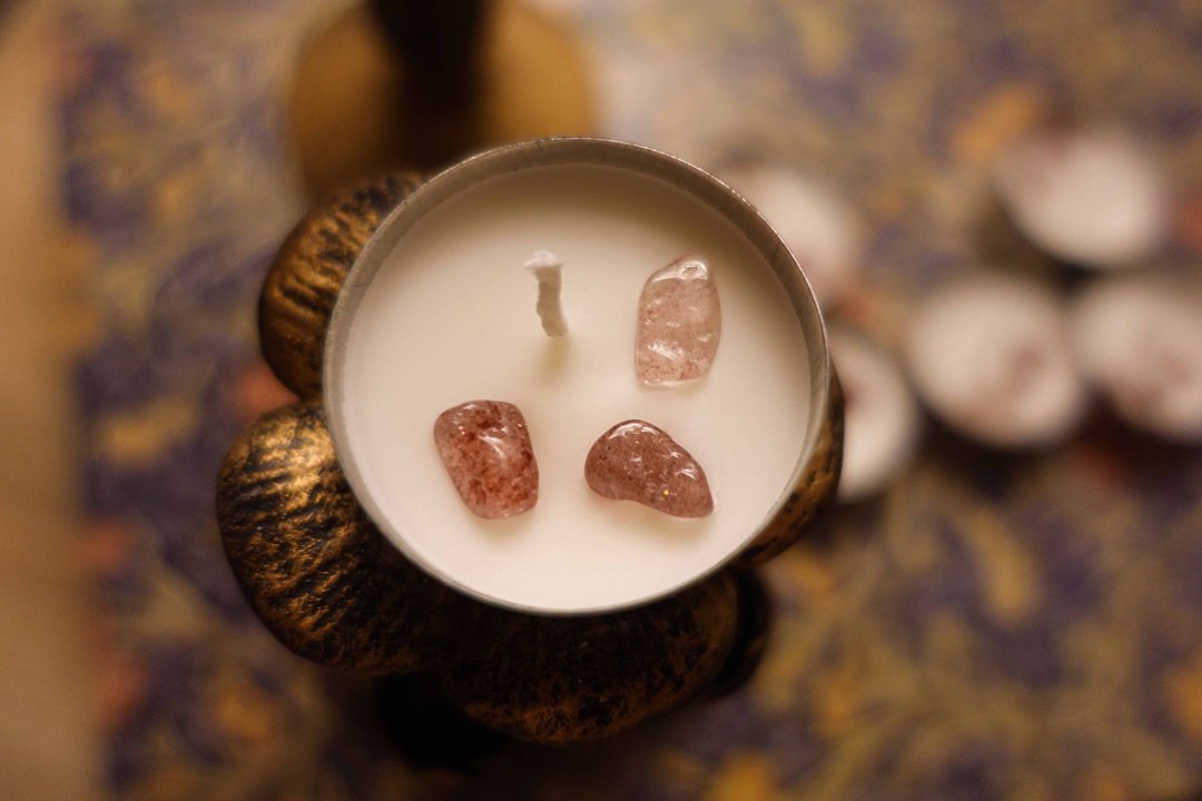 【水晶许愿蜡烛 I 贵人缘4】找到能帮助你的贵人 - 其他数码商品 - 其他材质 