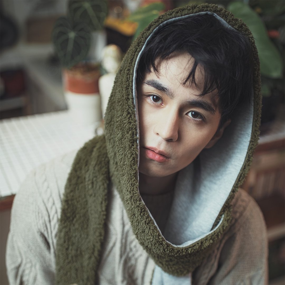 日暮里男子_系列 - 春分 * 帽子围巾 - 围巾/披肩 - 棉 绿色