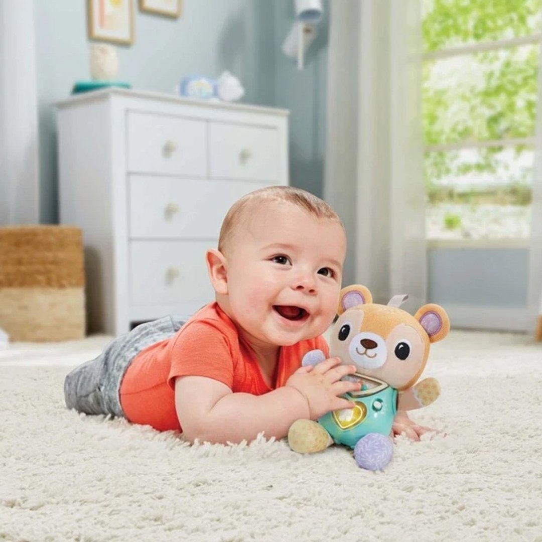 Vtech　可挂式音乐安抚抱偶-宝贝熊 - 玩具/玩偶 - 塑料 