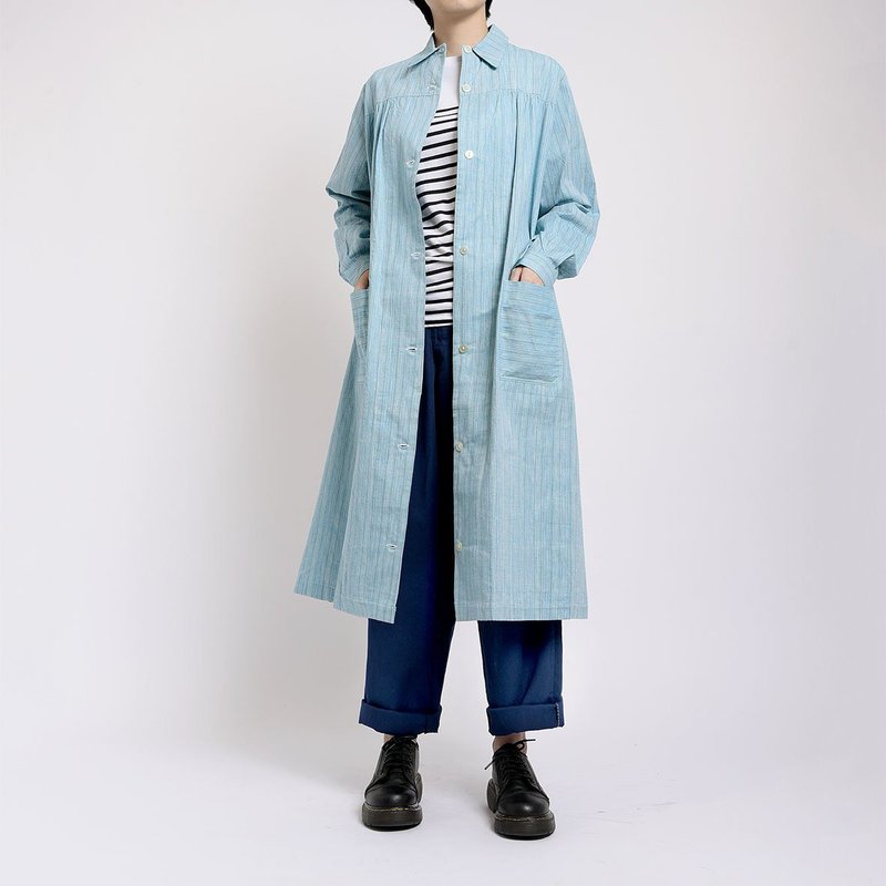 80's 瑞典军队医院外套Sweden Military Coat - 女装休闲/机能外套 - 其他材质 蓝色