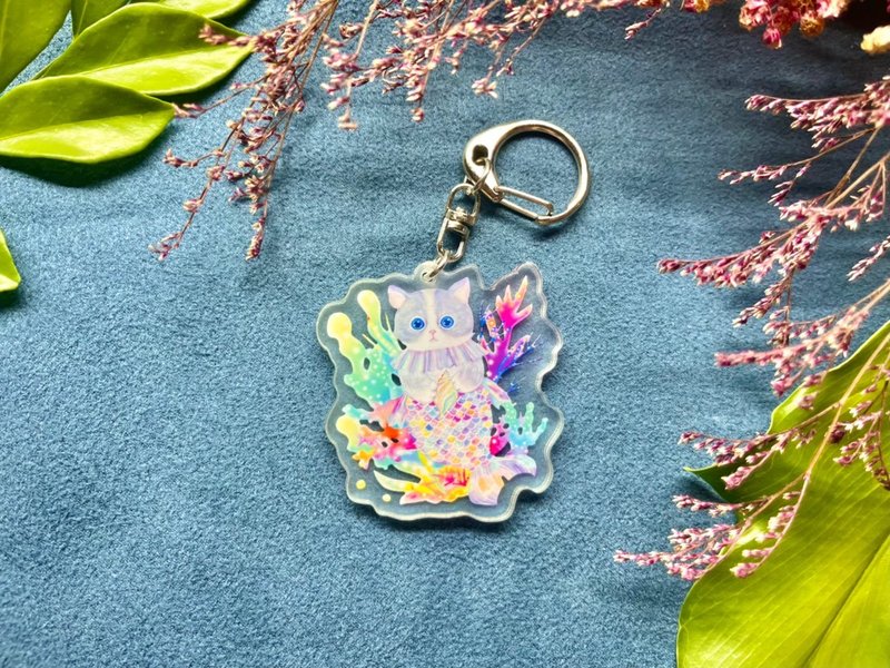 5cm压克力钥匙圈 - 钥匙链/钥匙包 - 塑料 
