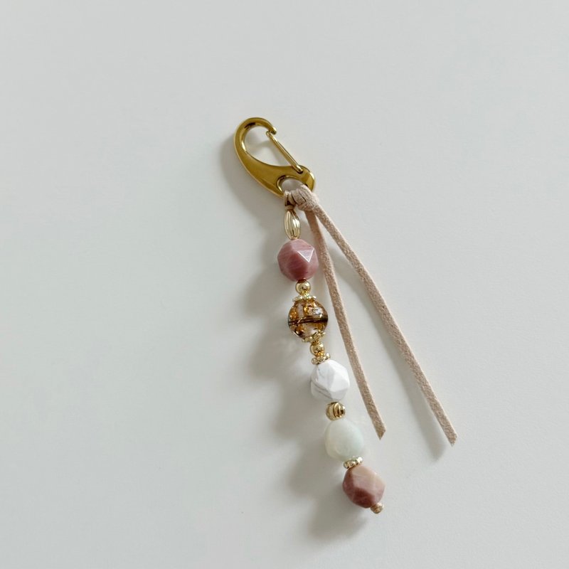 Mimis设计款 白蔷薇 胎毛水晶吊饰 - 婴儿饰品 - 水晶 