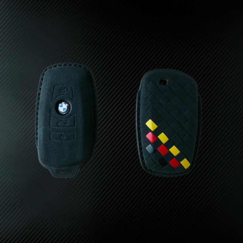 【超跑麂皮】宝马 Bmw F12 F30 F31 F35 全包覆汽车钥匙包钥匙套 - 钥匙链/钥匙包 - 防水材质 多色